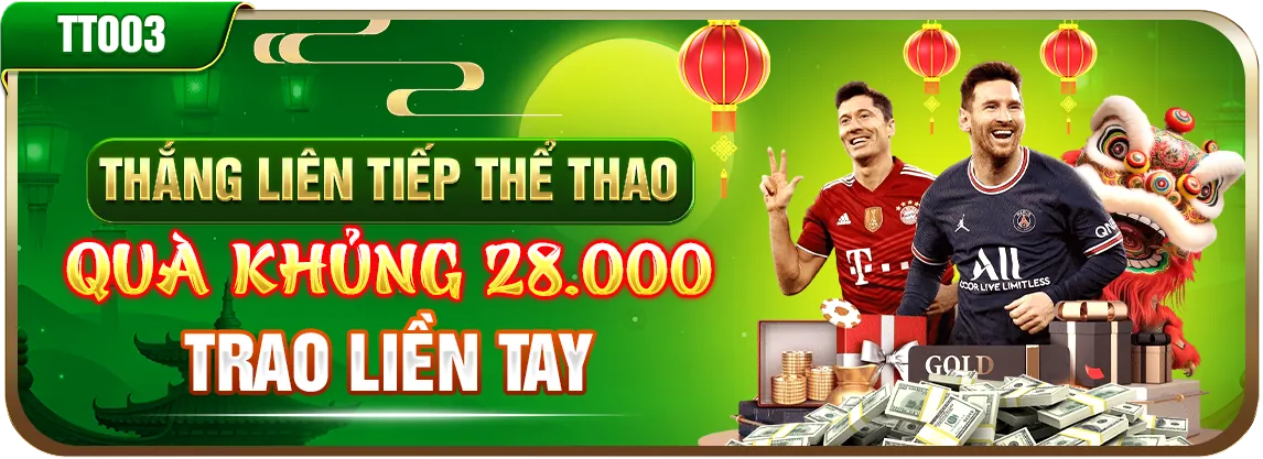 Thưởng nạp lại hàng ngày cho cá cược thể thao